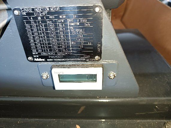日本岩田漩涡真空干泵ISP-50、ISP-90、ISP250C、ISP500C、ISPC-1000维修保养中运行时长记录